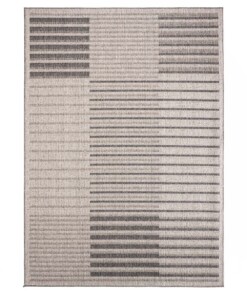 Tapis extérieur carreaux Urban - Crème/gris - overzicht boven