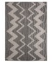 Tapis de balcon Zig zag Sunny - gris foncé - overzicht boven, thumbnail