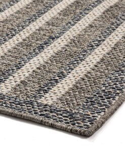 Tapis de balcon carreaux Urban - bleu/gris - close up hoek, thumbnail Tapis de balcon carreaux Urban - bleu/gris - close up hoek, thumbnail