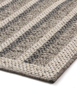 Tapis de balcon carreaux Urban - Crème/gris - close up hoek, thumbnail Tapis de balcon carreaux Urban - Crème/gris - close up hoek, thumbnail