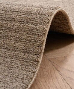 Tapis berbère Beni Ouarain Bahij - gris clair - close up vouw, thumbnail Tapis berbère Beni Ouarain Bahij - gris clair - close up vouw, thumbnail