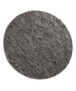 Tapis en laine Rond Lett - gris/marron - overzicht boven, thumbnail