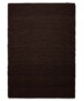 Tapis laine Lett - Couleur cacao - overzicht boven, thumbnail