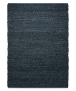 Tapis laine Lett - bleu canard - overzicht boven