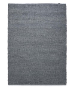 Tapis laine Lett - bleu acier - overzicht boven
