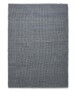 Tapis laine Lett - bleu acier - overzicht boven, thumbnail