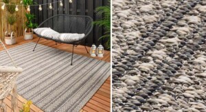 Tapis rayé