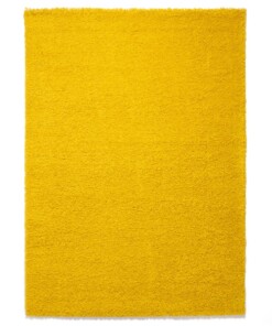 Tapis poils longs Shaggy Trend - jaune - overzicht boven