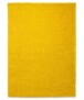 Tapis de couloir poils longs Shaggy Trend - jaune - overzicht boven, thumbnail