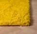 Tapis Carré poils longs Shaggy Trend - jaune - close up hoek, thumbnail