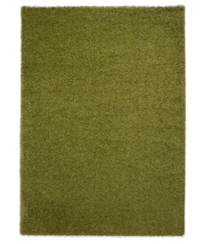 Tapis poils longs Shaggy Trend - vert - overzicht boven, thumbnail