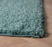 Tapis Carré poils longs Shaggy Trend - bleu clair - close up hoek, thumbnail