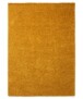 Tapis de couloir poils longs Shaggy Trend - jaune moutarde - overzicht boven, thumbnail