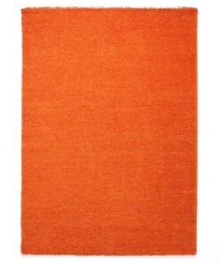 Tapis poils longs Shaggy Trend - orange - overzicht boven
