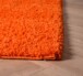 Tapis Carré poils longs Shaggy Trend - orange - close up hoek, thumbnail