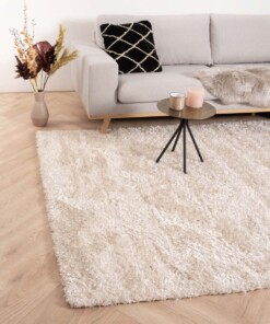 Tapis poils longs Posh - Crème beige - sfeer, thumbnail
