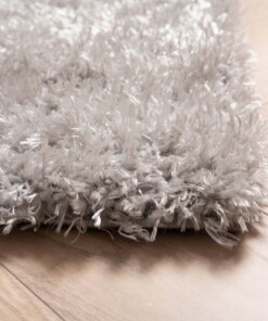 Tapis poils longs Posh - gris clair - close up hoek, thumbnail Tapis poils longs Posh - gris clair - close up hoek, thumbnail