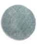 Tapis poils longs Rond - Cozy Shaggy - bleu clair - overzicht boven, thumbnail