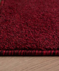 Tapis de couloir poil ras Fine - rouge - close up, thumbnail Tapis de couloir poil ras Fine - rouge - close up, thumbnail
