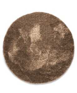Tapis poils longs Rond Posh - beige - overzicht boven, thumbnail Tapis poils longs Rond Posh - beige - overzicht boven, thumbnail