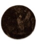Tapis poils longs Rond Posh - marron - overzicht boven, thumbnail