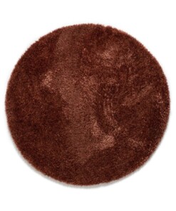 Tapis poils longs Rond Posh - cuivre - overzicht boven, thumbnail Tapis poils longs Rond Posh - cuivre - overzicht boven, thumbnail
