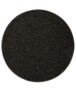 Tapis bouclé Rond Lush - Anthracite - overzicht boven, thumbnail