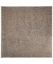 Tapis Carré poil ras Fine - beige - overzicht boven, thumbnail