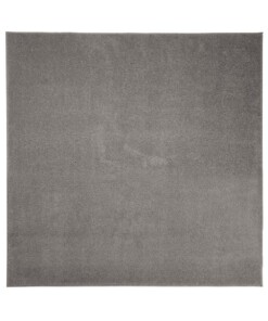 Tapis Carré poil ras Fine - gris clair - overzicht boven