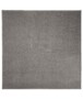 Tapis Carré poil ras Fine - gris clair - overzicht boven, thumbnail