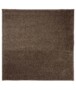 Tapis Carré poil ras Fine - Moka - overzicht boven, thumbnail
