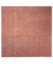 Tapis Carré poil ras Fine - rose - overzicht boven, thumbnail