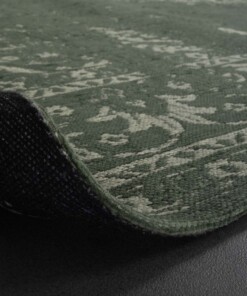 Tapis vintage - Nomad - vert - close up, thumbnail Tapis vintage - Nomad - vert - close up, thumbnail