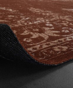 Tapis vintage - Nomad - marron rouille - close up, thumbnail Tapis vintage - Nomad - marron rouille - close up, thumbnail