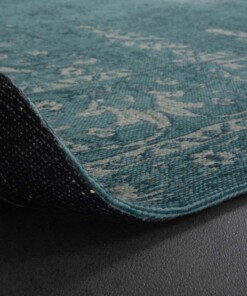 Tapis vintage - Nomad - bleu gris - close up, thumbnail Tapis vintage - Nomad - bleu gris - close up, thumbnail