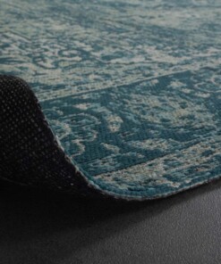 Tapis vintage - Traditions - bleu gris - close up, thumbnail Tapis vintage - Traditions - bleu gris - close up, thumbnail
