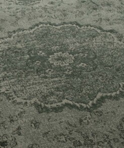 Tapis vintage - Village - vert - close up, thumbnail Tapis vintage - Village - vert - close up, thumbnail