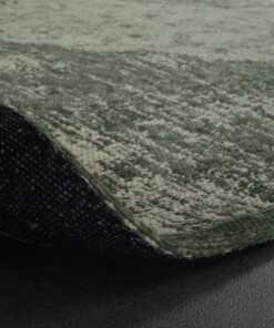 Tapis vintage - Village - vert - close up, thumbnail Tapis vintage - Village - vert - close up, thumbnail