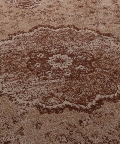Tapis vintage - Village - marron rouille - close up, thumbnail Tapis vintage - Village - marron rouille - close up, thumbnail