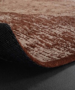Tapis vintage - Village - marron rouille - close up, thumbnail Tapis vintage - Village - marron rouille - close up, thumbnail