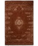 Tapis vintage - Nomad - marron rouille - overzicht boven, thumbnail