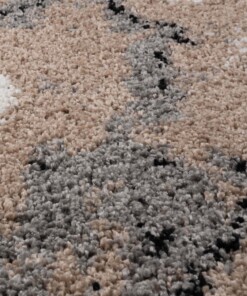 Tapis de couloir poils longs marbre Artisan - beige - close up materiaal, thumbnail Tapis de couloir poils longs marbre Artisan - beige - close up materiaal, thumbnail