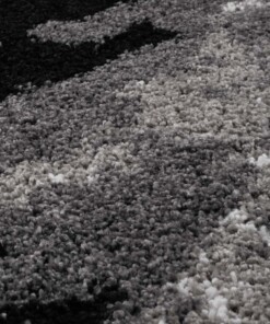 Tapis poils longs Carré marbre Artisan - gris - close up materiaal, thumbnail Tapis poils longs Carré marbre Artisan - gris - close up materiaal, thumbnail