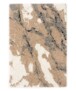 Tapis de couloir poils longs marbre Artisan - beige - overzicht, thumbnail