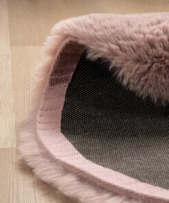 Tapis enfant moelleux Éléphant - Fluffy rose Tapis enfant moelleux Éléphant - Fluffy rose