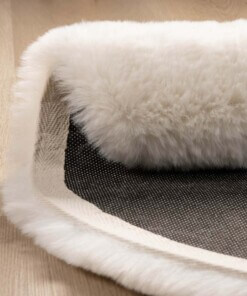 Tapis enfant moelleux Baleine - Fluffy blanc Tapis enfant moelleux Baleine - Fluffy blanc
