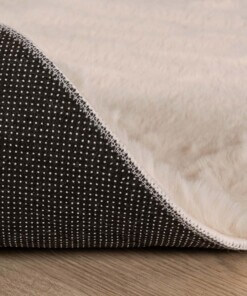 Tapis Coeur moelleux - Fluffy Crème Tapis Coeur moelleux - Fluffy Crème