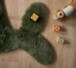 Tapis enfant moelleux Baleine - Fluffy vert olive - overzicht sfeer, thumbnail