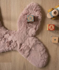 Tapis enfant moelleux Baleine - Fluffy rose - overzicht sfeer