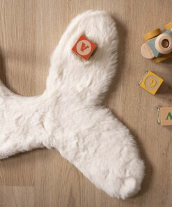 Tapis enfant moelleux Baleine - Fluffy blanc - overzicht sfeer